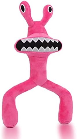 keyearth Rainbow Plush Toys, Funny Rainbow F Stuffed Animal Plush Toys, Horror Games Stuffed Toys, Easter Christmas Party Gifts for Kids (Pink)