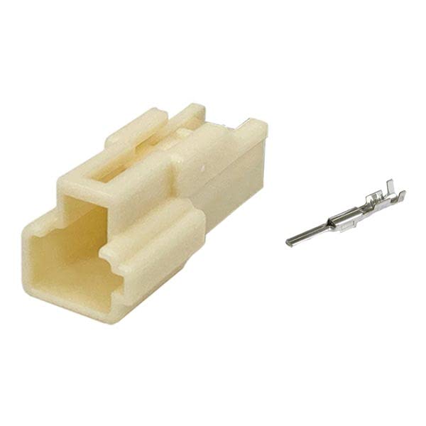 Amazon.co.jp: 矢崎総業 090型II 2極 オスカプラー・端子セット タイプ