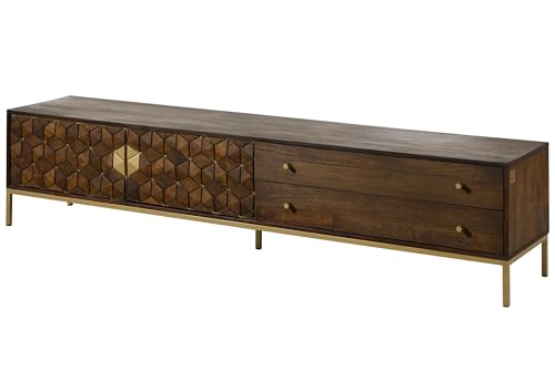 MASSIVMOEBEL24.DE Meuble TV Manguier Diamond #123 - Différentes Couleurs