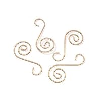 Algopix Similar Product 3 - Fancy Gold Ornament Hooks Gold