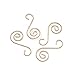 Darice®Fancy Gold Ornament Hooks, Gold Ornament Hanger for Collectibles, Pack of 18