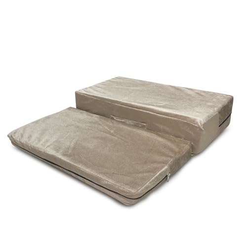 Image of Kawachi Back Support Portable Relaxing Folding Yoga Meditation Floor Chair (Beige Meditation Seat)