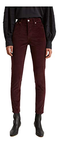 Levi's Women's Wedgie Skinny Jeans, Malbec moleskin, 31 (US 12)
