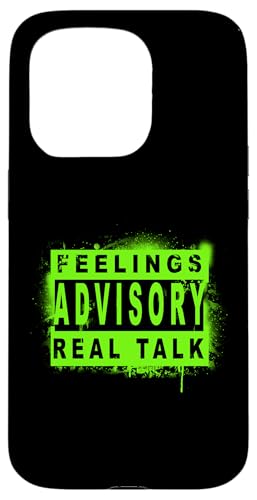Green Color Feelings Advisory - Real Talk Green Graphic �X�}�z�P�[�X iPhone 15 Pro �p