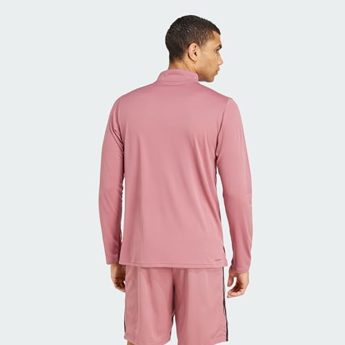 Image of adidas Men's Sweatshirts | Tr-ES 1I4Zip | Blue |