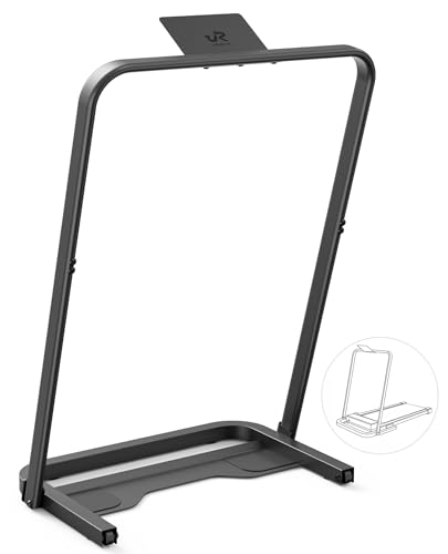 UREVO Walking pad, Under Desk Treadmill for Home Office, Portable Desk Treadmill with Double Shock Absorption Remote Control LED Display, 265 Lb Capacity