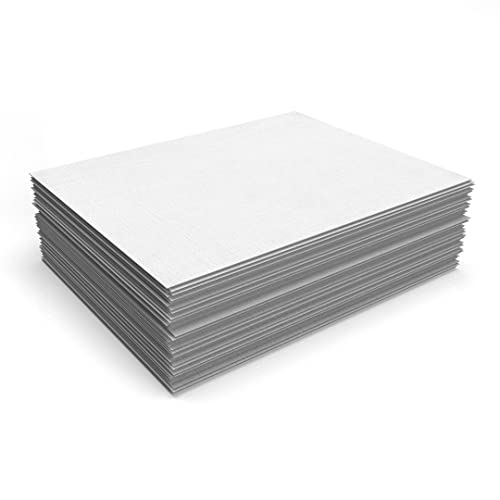 Lux Cardstock 8.5 X 11 Inch, White Linen 250/Pack (81211-C-90-250) #TOP3