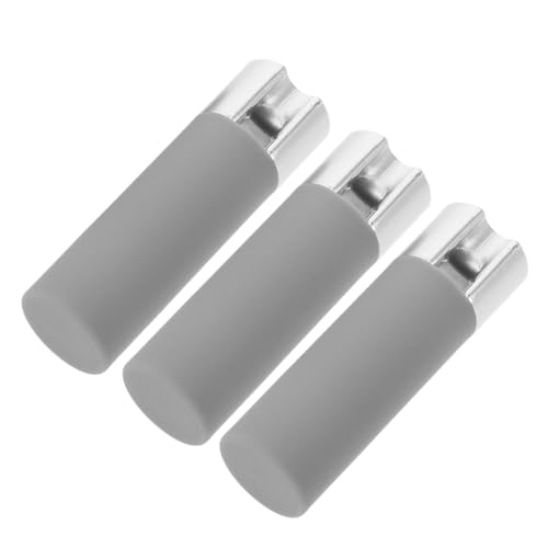 ULDIGI 3pcs Heavy Duty Cord Weights for Blinds Curtains Frosted Handle Wind Accessories for Outdoor Drapery Patio Use Versatile Construction Grey