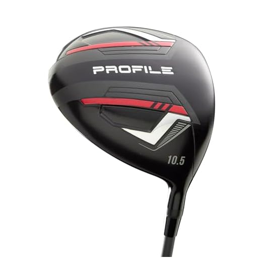 Wilson PROFILE MENS SINGLE DRIVER, Red/Black