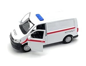 Onwomania T6 Notarzt Modellauto 1:34-39 Weiß