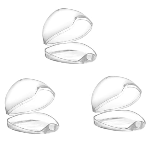 Estuche para Chupetes - 3 Unidades Funda Portachupetes Transparente | Accesorio Para Bolsas De Pañales Bebé Transporte Hogar Niños Niñas Viaje Familia