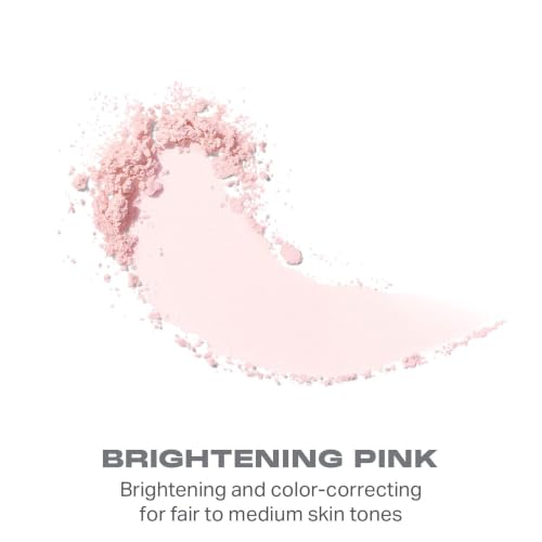 Image of Morphe Bake & Set Brightening Setting Powder - Lightweight, Talc-Free, Loose Powder for Face Makeup with a Soft, Natural Finish - Minimizes Shine for Up to 24HR - Brightening Pink (0.09 oz)