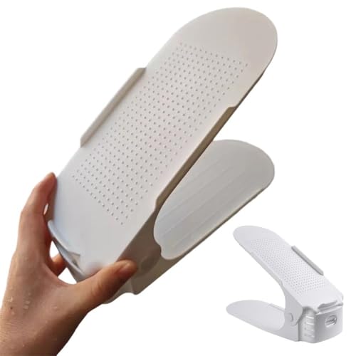 Rangement à chaussures empilable et réglable pour optimiser vos placards de maison - 5