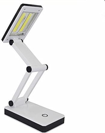 [New Version] TOMOL Super Bright COB LED Portable Desk Lamp Travel Lamp :Foldable, Touch Sensitive Control, 3 Adjustable Brightness Levels, Battery and USB Powered
