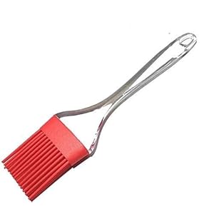 BigPlayer Multicolor Silicone Pastry Brush – 1-Piece Cooking Brush Ideal for BBQ Grill, Baking Pastries, Cakes & Desserts