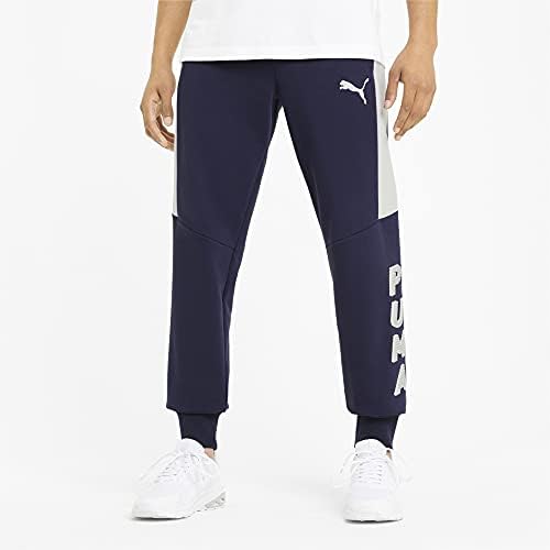 PUMA Men's Modern Sports Pants, Peacoat 