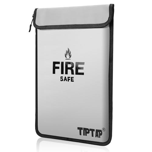 TIPTAP Fireproof Document Bag with Pockets