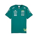 PUMA Aston Martin F1 Men's 2026 Fernando Alonso Team Tshirt - Green - Size: 3X-Large