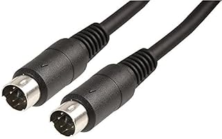 Pro Signal PSG00150 6 Pin Mini-DIN (PS/2) Plug to Plug Lead, 1.5m, Black