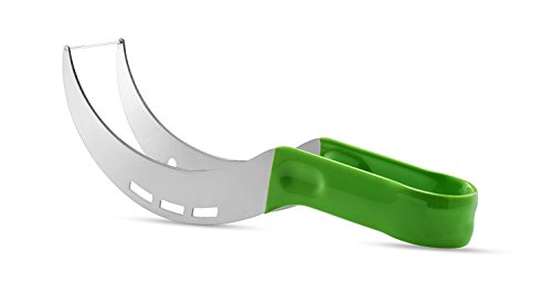 Bci Watermelon Slicer Corer Cutter Knife Tongs With Silicon Handle And Two Headed Melon Baller Set #TOP3