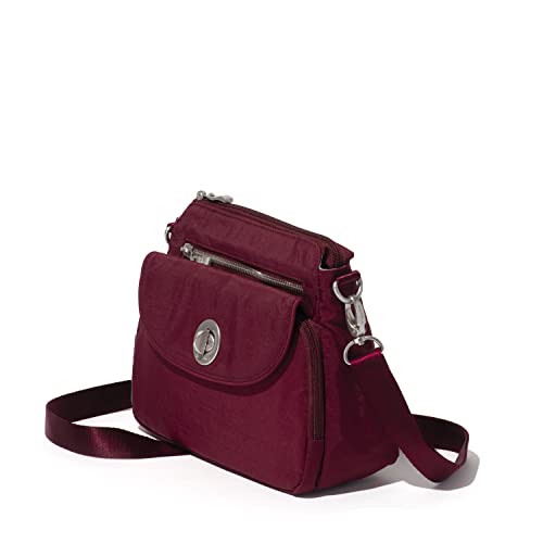 Image of Baggallini Calais Crossbody Bags for Women 10x7 Lightweight Water-Resistant Travel Purse, RFID & Interior Organization