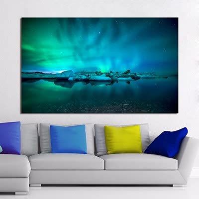 Diamant peinture aurore grand format 50x140cm broderie complet