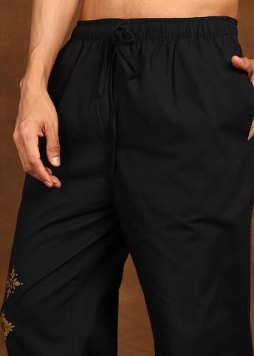 Image of Men's Cotton Linen Pajama
