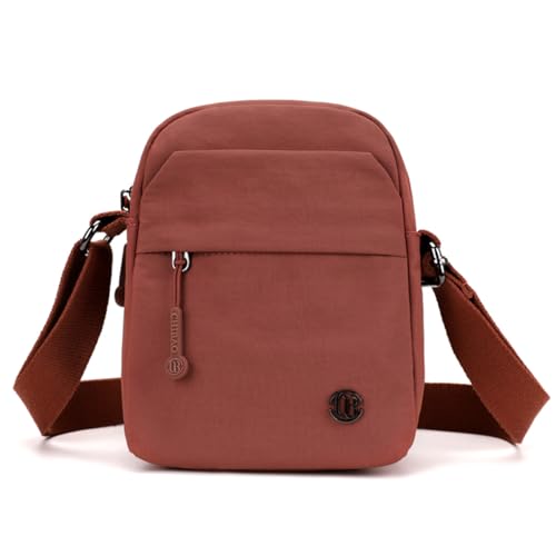 Image of Casual Nylon Crossbody Purse Bag Waterproof Lightweight Shoulder Bag for Women Handbag