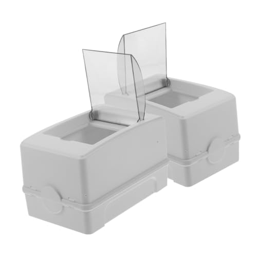 BESTYASH 2piezas Caja Cuadro Eléctrico Ventana Resistente Para Electricistas Distribución Energía