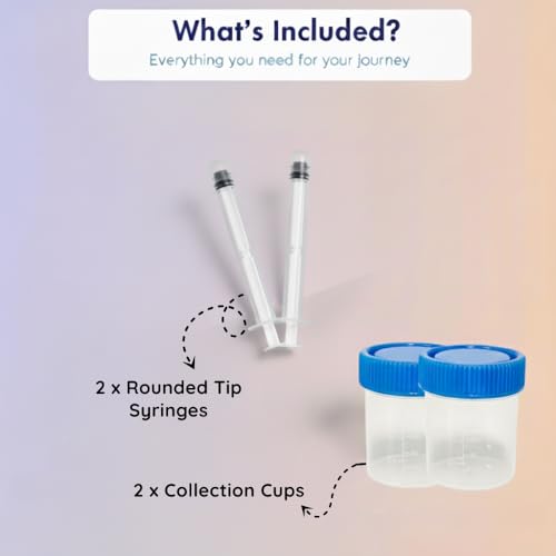 Image of B-Arm Self Insemination Kit for women- 10.5cm(Pack of 2)|At Home IVI Kit for pregnancy|2 long range applicators & 2 Collection cups|Home Insemination Kit to Conceive & Artificial Insemination Support