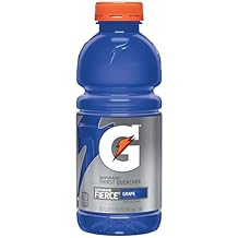 Gatorade Sports Drink, Fierce Grape, 20-Ounce Bottles Pack of 24