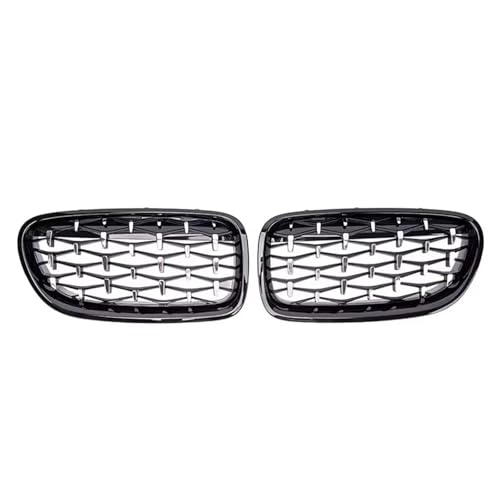 Rejillas de parachoques delantero cromadas y negras para Serie 5 F10 F11 F18 528i 535i