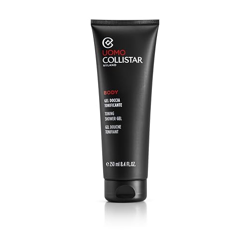 Collistar Gel Doccia Tonificante Uomo, Deterge e Purifica, per Tutti i Tipi di Pelle, 250 ml