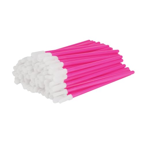 FRCOLOR 100個使い捨てリップブラシ リップスティック グロス用アプリケーター 化粧用メイクアップツール 携帯便利 女性向け 口紅塗ブラシ