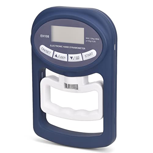 Electronic Hand Dynamometer Forearm Finger Power 198 Lbs / 90 Kgs, Gripping Strengthener For Sport, Home, School, Clinic Use Windsurfing Car Racks #TOP2