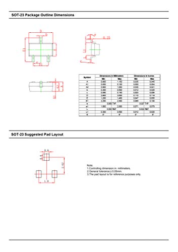 Chanzon 100 pezzi 2N7002 SOT-23 SiC Mosfet MOS