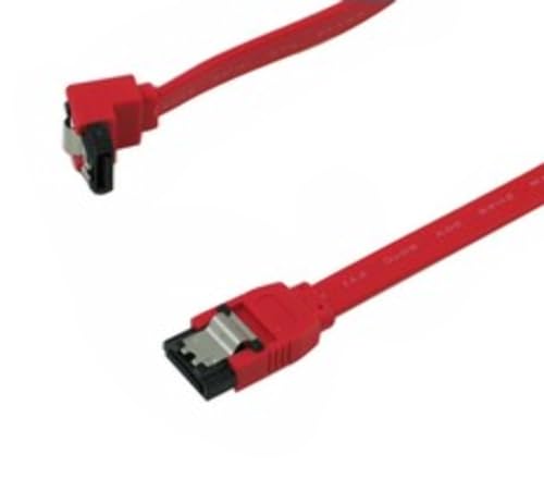 Cable SATA 3 Rojo 18 pulgadas recto a derecho