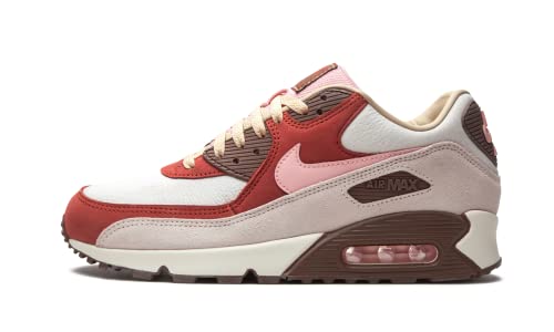 Air Max 90 in Sail, Sheen, Straw, and Medium Brown by Nike