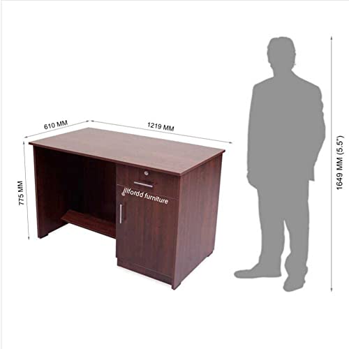 Image of Office Table /Study Table (Color-Brown)