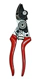 Zenport Z202 Heavy Duty Pruner, Cut-n-Hold, Red Handles, 8-Inch