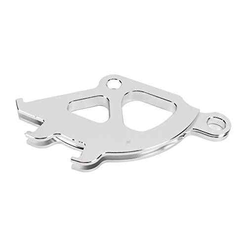 Kit ajustador de firewall, resistente ao desgaste de alumínio, gancho triplo, quadrante prata para c