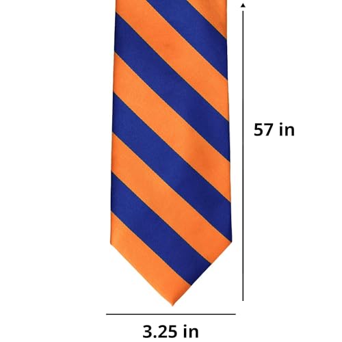 Image of tiemart Men's Striped Tie Standard Length
