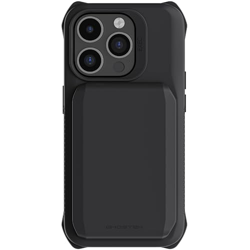 Ghostek Exec iPhone 15 Pro Wallet Case, Compatible with MagSafe Accessories, Detachable Magnetic Credit Card Holder - Image 2