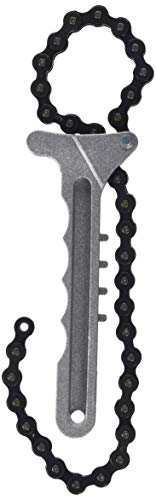 Vip - Llave de cadena para Filtro de aceite. Fabricada en acero.