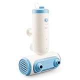 Portable Jet Spa for Bathtub - Electric Bath Jets for Tub with Dual Hydro Massage Nozzles & Soothing Bubbles, Adjustable Whirlpool Effect for Relaxing Home Spa Experience (blue white)