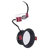 [Instalación fácil] El diseño CIRCLIP en ambos lados de la luz descendente, y con resorte fijo, que es conveniente y rápido de instalar.