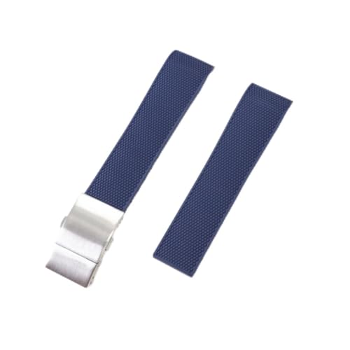Bracelet 21mm silicone écologique pour montre Longines Conquest