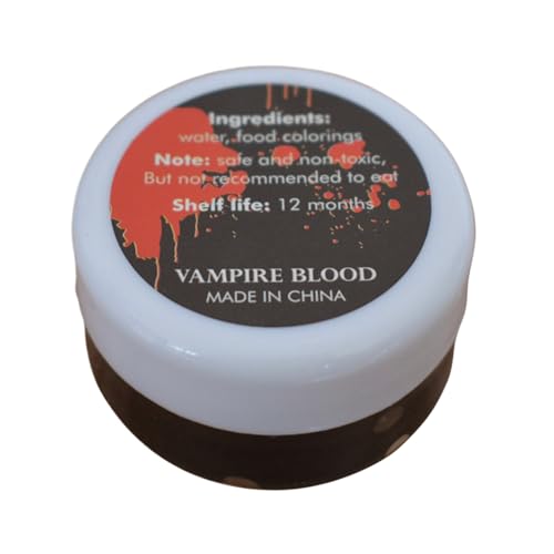 Hyper-Realistic Coagulated Blood Cream for Halloween
