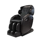 Kahuna Massage Chair Space-Saving Zero Gravity Full-Body Recliner LM6800S (Dark Brown)