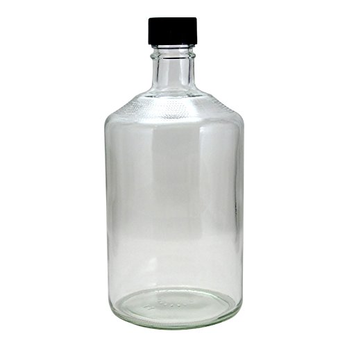 BUSON 焼酎 700ml 25%，12本で15000円、送料込み Amazon.co.jp: TSE720STD透明 酒瓶 焼酎瓶 (黒ネジCAP) : ホーム